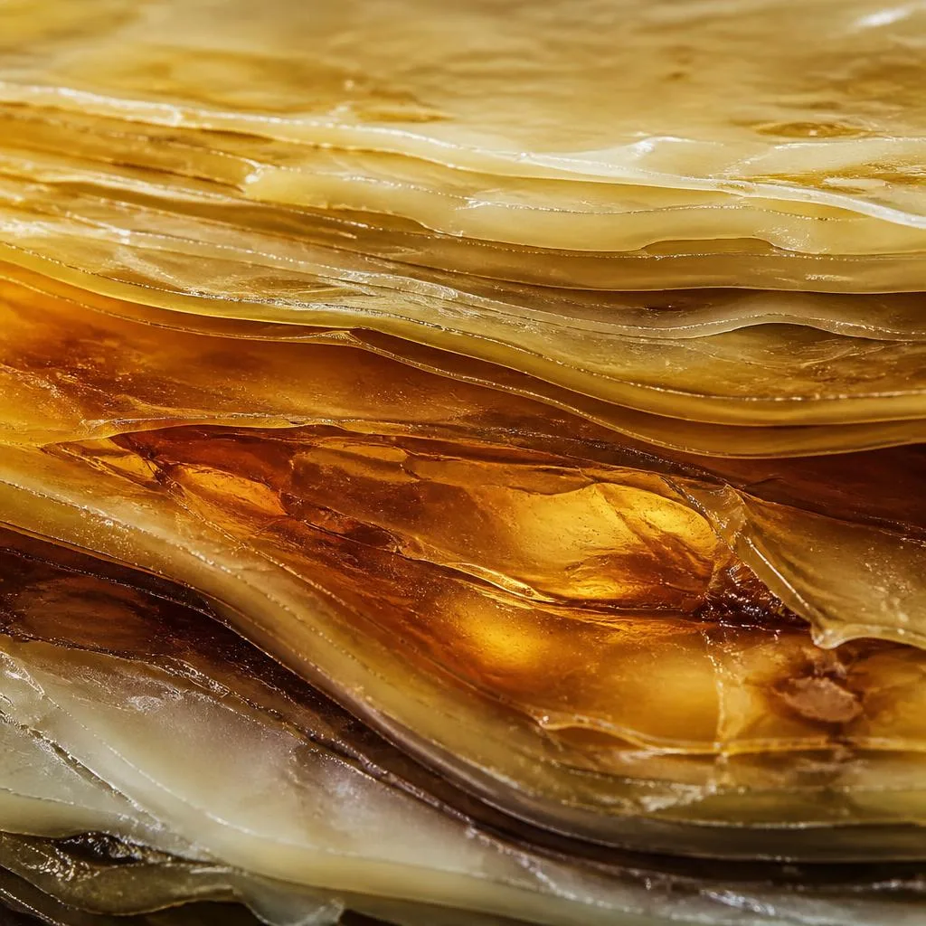 Encaustics texture study