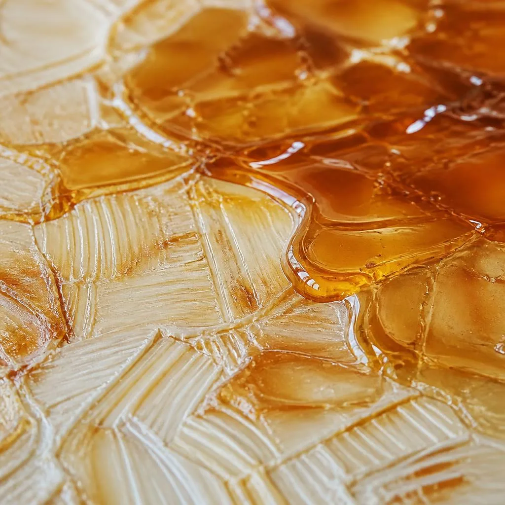 Close-up studio texture and process detail